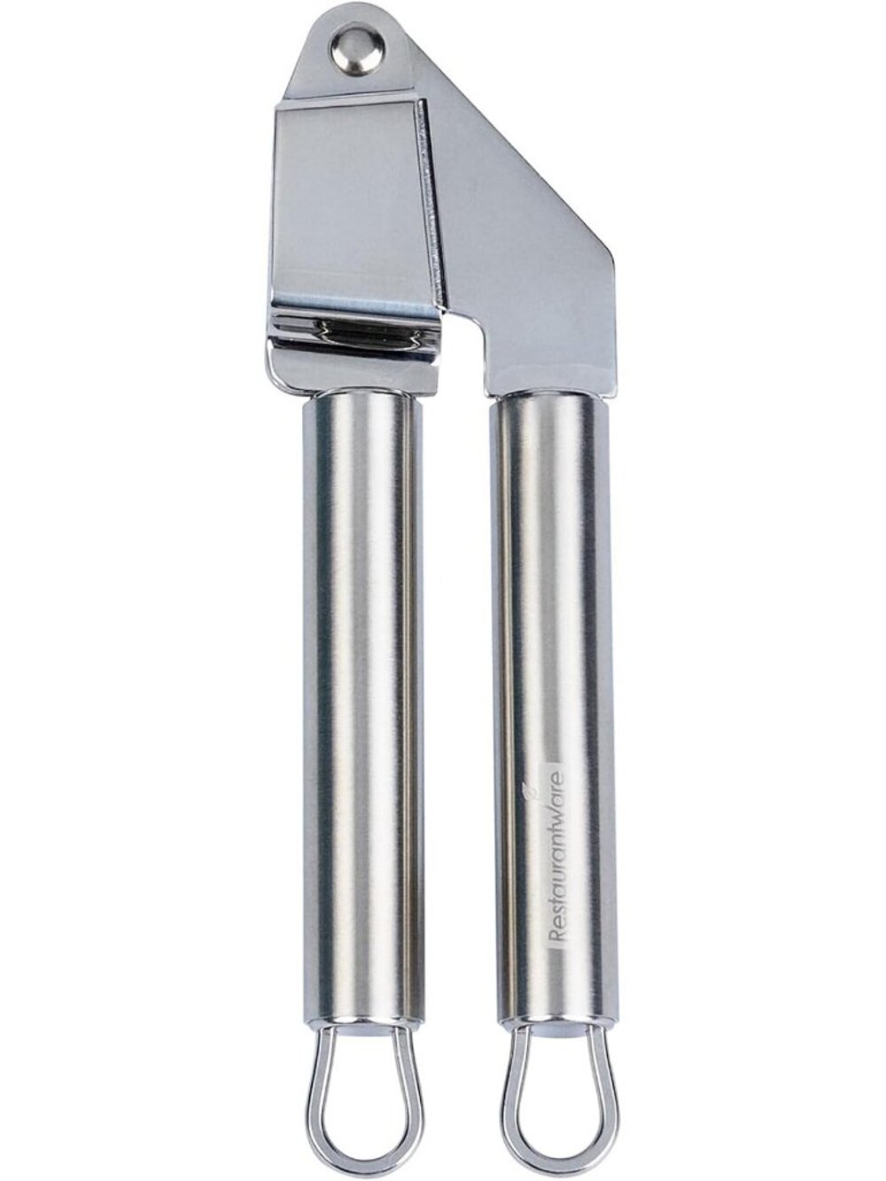 Heavy Duty Stainless Steel Garlic Press - Easy Squeeze, Dishwasher Safe Mincer